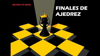 FINALES de AJEDREZ  El PEÓN de TORRE y la REGLA del CUADRADO [upl. by Ettenyl346]