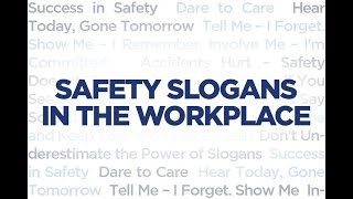 Best Safety Slogans for the Workplace [upl. by Ocirne361]