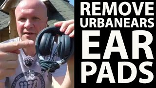 How to remove ear pads Urbanears Plattan 2 Headphones  to clean or replace [upl. by Brittni]