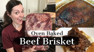 Oven Baked Beef Brisket  Best Brisket Recipe [upl. by Lias316]