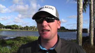 Ryan Brehm interview after Round 3 of Webcom Tour QSchool [upl. by Blaise]