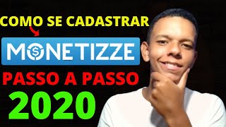 Como Se CADASTRAR e se AFILIAR A Produtos Na MONETIZZE PASSO a PASSO ATUALIZADO 2020 [upl. by Kriss541]