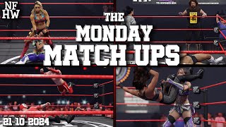 Monday Matchups 21st October 2024 NFHW [upl. by Geordie190]