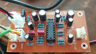 Modif Filter Subwoofer High Input ke Low Input Part 2 [upl. by Lilah]