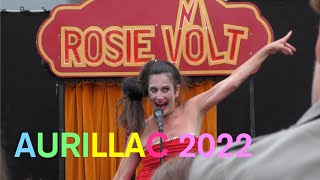 FESTIVAL AURILLAC 2022  Rosie Volt  clown moderne de haut voltage [upl. by Chute]