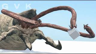 Graboid Tendril Animation Test Blender [upl. by Dulci899]