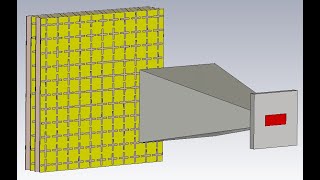 finalyearprojects 2021  Transmitarray Antenna at 26GHz for 5G Applications [upl. by Eislel]