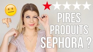 JE TESTE LES PIRES PRODUITS SEPHORA 2 😱 [upl. by Gasper]