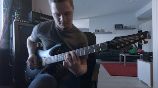 Children of Bodom  This Road guitar cover [upl. by Nonnac]