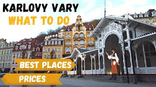 15 Things to do in Karlovy Vary  Carlsbad  Best Tips Locations and All Prices [upl. by Aicsila]