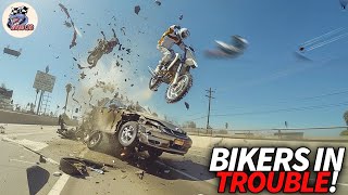 When Bikers Are In Trouble  CRAZY amp EPIC Insane Motorcycle Crashes Moments Of The Week [upl. by Moon]