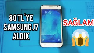 80 TLYE LETGODAN SAMSUNG J7 ALDIK İNANILMAZ  ÇALIŞIYOR [upl. by Llerrehc]