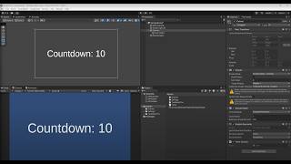 Timer in Unity Countdown Timer Tutorial  Part 1 [upl. by Efthim]