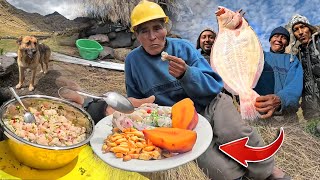 Hombre de 71 años que Vive Aislado del Mundo Prueba por primera vez CEVICHE Peruano [upl. by Weeks]