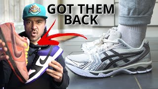 My Jan Sneaker pickups  Asics gel kayano 14 black  cream review [upl. by Trey]