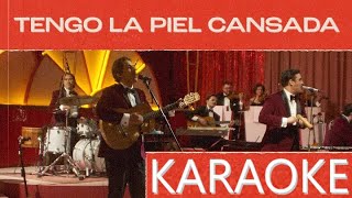 Enjambre  Tengo La Piel Cansada De La Tarde  KARAOKE [upl. by Yrolam853]