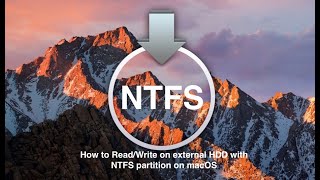 How to mount NTFS hard drive on Mac OS Mojave  100 free  Mountyapp Tinytool NTFS MacOSMojave [upl. by Halilak]