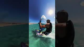 Windsurf action part 18 windsurf windsurfing extreme surf watersports shorts insta360 [upl. by Raimundo175]