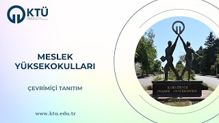 Meslek Yüksekokulu Çevrimiçi Tanıtım Toplantısı [upl. by Anilev]