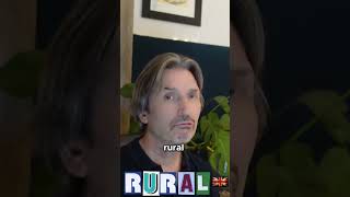 How to say RURAL vs URBAN in British English britishaccent [upl. by Elvia]