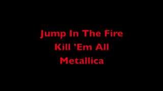 Jump In The Fire  Metallica  Karaoke  Lyrics [upl. by Uhthna]