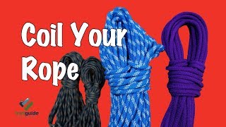 The EASIEST Way to Coil Rope [upl. by Sclater]