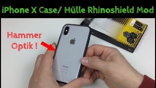 iPhone X Hülle Rhinoshield Bumper  Case quotModquot  Unboxing und erster Eindruck  deutsch [upl. by Idnek]