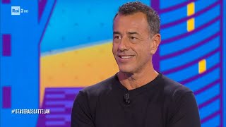 Lintervista a Matteo Garrone  Stasera cè Cattelan su Rai2 del 04102023 [upl. by Oker]