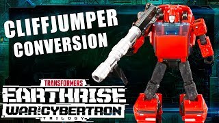 How to Convert Cliffjumper  Transformers War for Cybertron Earthrise  Transformers Official [upl. by Aihtenyc928]