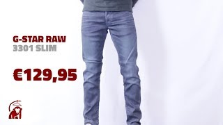 GSTAR RAW 3301 Slim  51001 7863 3143 [upl. by Couture832]