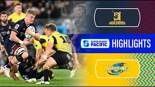 Super Rugby Pacific 2024  Highlanders v Hurricanes  Round 6 Highlights [upl. by Matejka]