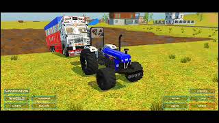 Indian Vehicles Simulator 3D  New Update Best Tractor Truck Excavator  Android GamePlay [upl. by Pas395]