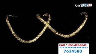 Doorbuster TLV Luxury 10K Gold 3mm Palma Chain Bracelet [upl. by Kathleen370]