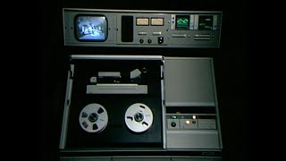 Ampex 175 2inch Quadruplex Videotape Demonstration [upl. by Haiel]