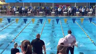 2022 GTSA TYR SPRING CHAMPIONSHIPS Emma Pereira 50 Back [upl. by Frankhouse]