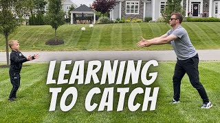 How To Teach 68 Year Olds To Catch A Baseball Baseball Catching Drills [upl. by Sedaiuqlem]