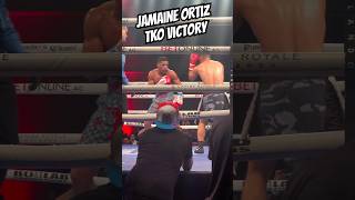 Jamaine Ortizs EXPLOSIVE Body Shot TKO shorts [upl. by Minardi909]