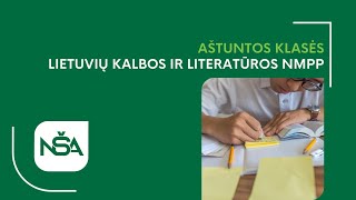 NMPP aštuntos klasės lietuvių kalbos ir literatūros užduočių aprašų aptarimas [upl. by Etteneg971]