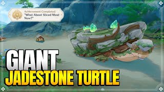 Giant Jadestone Turtle  World Quests amp Puzzles 【Genshin Impact】 [upl. by Gebhardt]