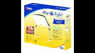 Unboxing day light classic Bright light therapy lamp uplift technologies [upl. by Bechler]