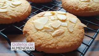 Galletas de almendras  fáciles y deliciosas [upl. by Latini157]