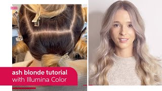 Ash Blonde Hair Color Tutorial with BlondorPlex and Illumina Color  Wella Professionals [upl. by Llennahc474]