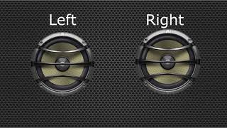 Stereo Left and Right Stereo Sound Test [upl. by Gurolinick]