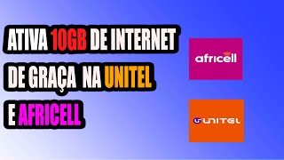 Como ativar 10GB de Internet usando a Unitel ou Africell 2024 [upl. by Hedges338]