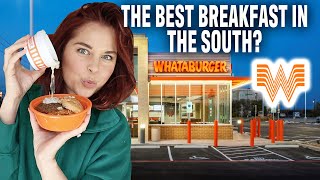 Ranking The ENITRE Whataburger Breakfast What YOU NEED TO ORDER If Youre At Whataburger [upl. by Alyahsat]