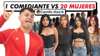 20 CHICAS VS 1 HOMBRE  Camilo Diaz [upl. by Idnerb]