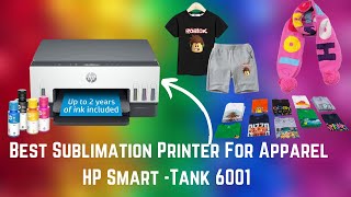 HP SmartTank 6001 Review bestsublimationprinter [upl. by Ablasor]