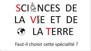 Pourquoi choisir la spécialité SVT au lycée [upl. by Shiverick]