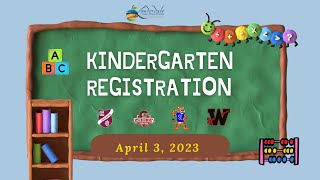 LCSD 2023 Kindergarten Registration Details [upl. by Bartie]