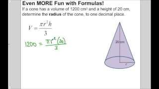 Rearranging Formulas [upl. by Jammin239]